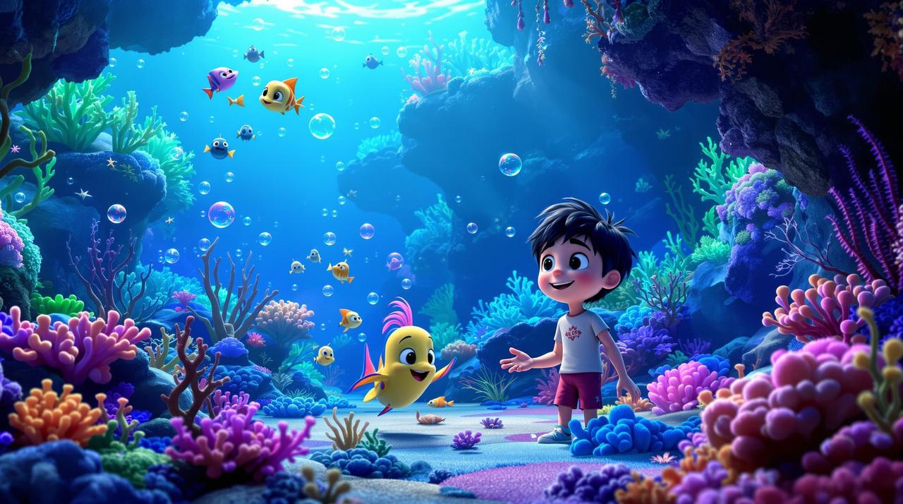4k影院新作《深海奇缘》定档暑期,预告片全网播放量破亿
